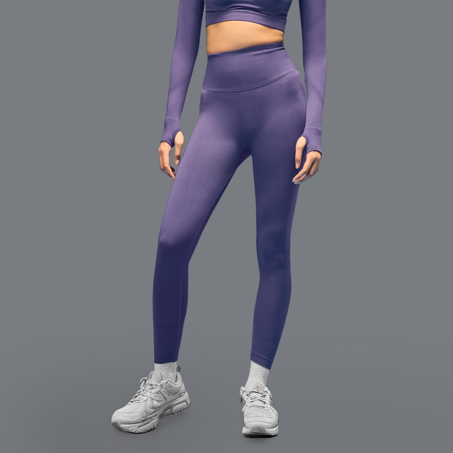 Limitless Snatched Ruched back Legging- Purple