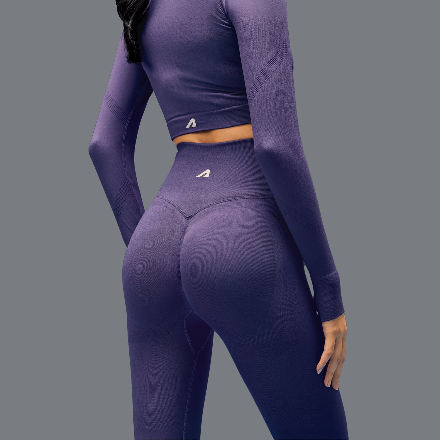 Limitless Snatched Ruched back Legging- Purple