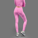 Limitless snatched criss cross waistband legging - PINK