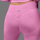 Limitless snatched criss cross waistband legging - PINK