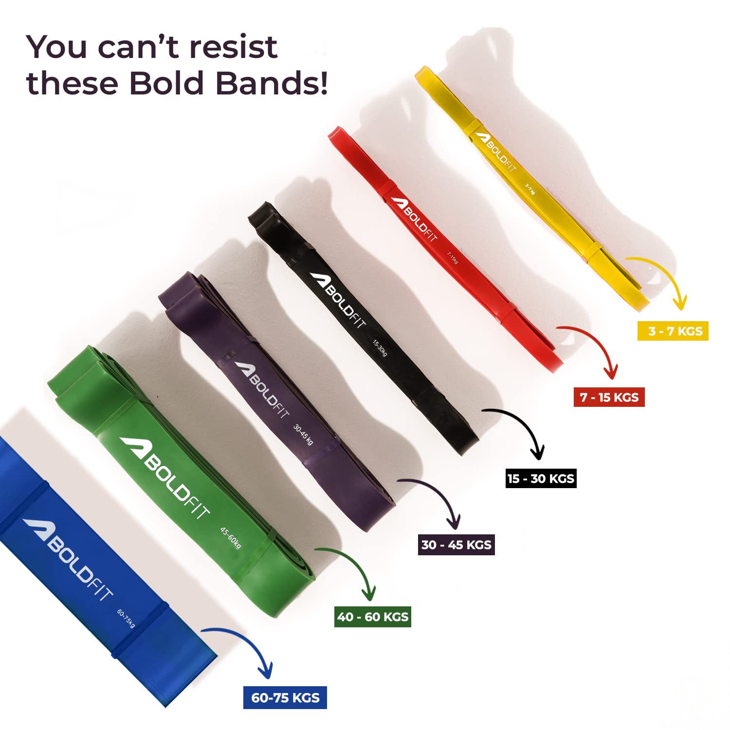 Heavy Resistance Band Blue (60-75 kg)