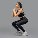 Limitless snatched high waisted diamond legging - Black