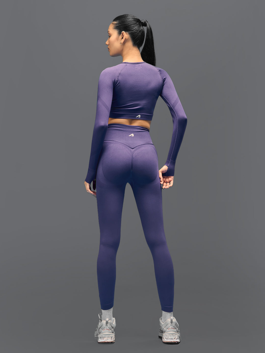 Limitless Snatched Ruched back Legging- Purple