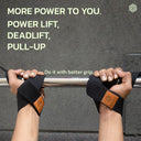 Gym Powerlifting Straps - Pair of 1