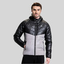 Storm Mens Puffer Jacket - Grey/Black