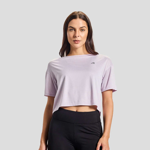 Level Up Womens Tee - Lilac