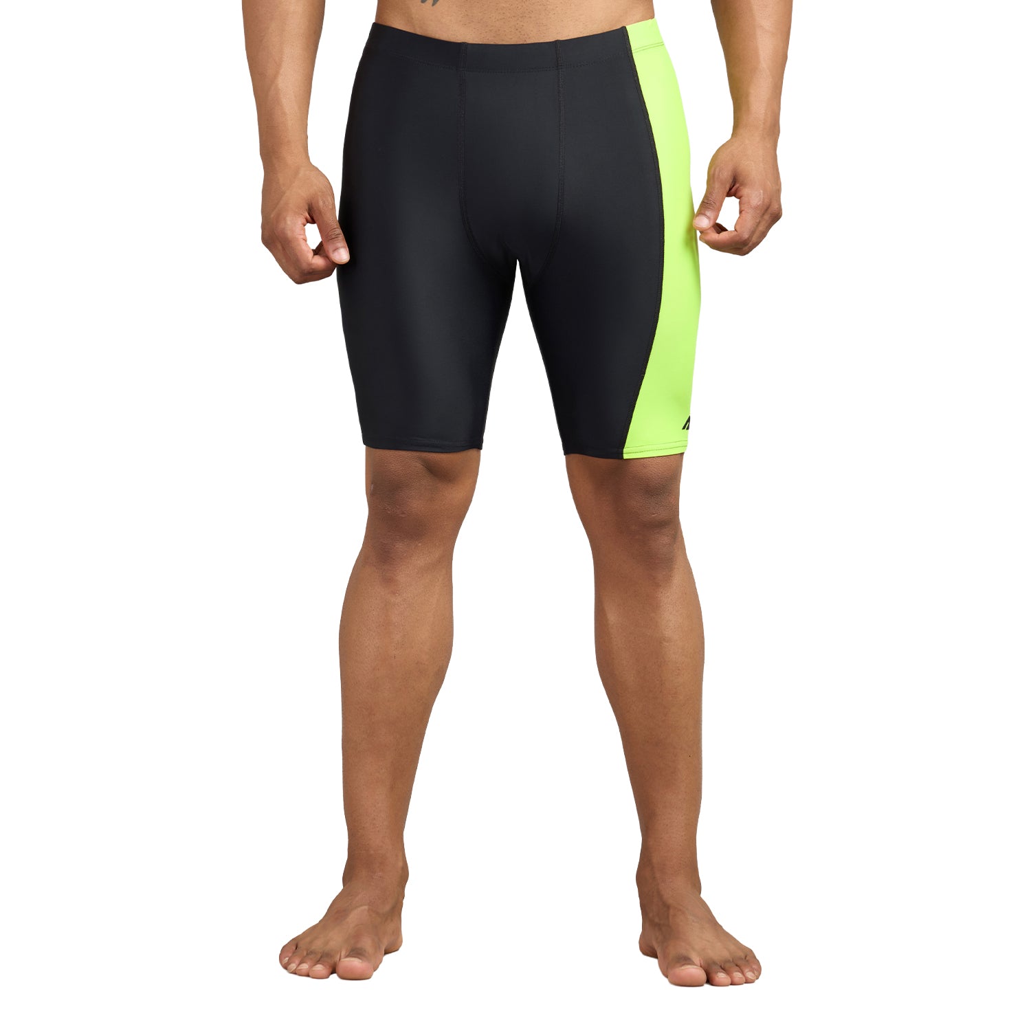 Swimwear Jammer for Men -  Black/Yellow