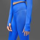 Limitless Snatched Ruched back Legging- Royal blue