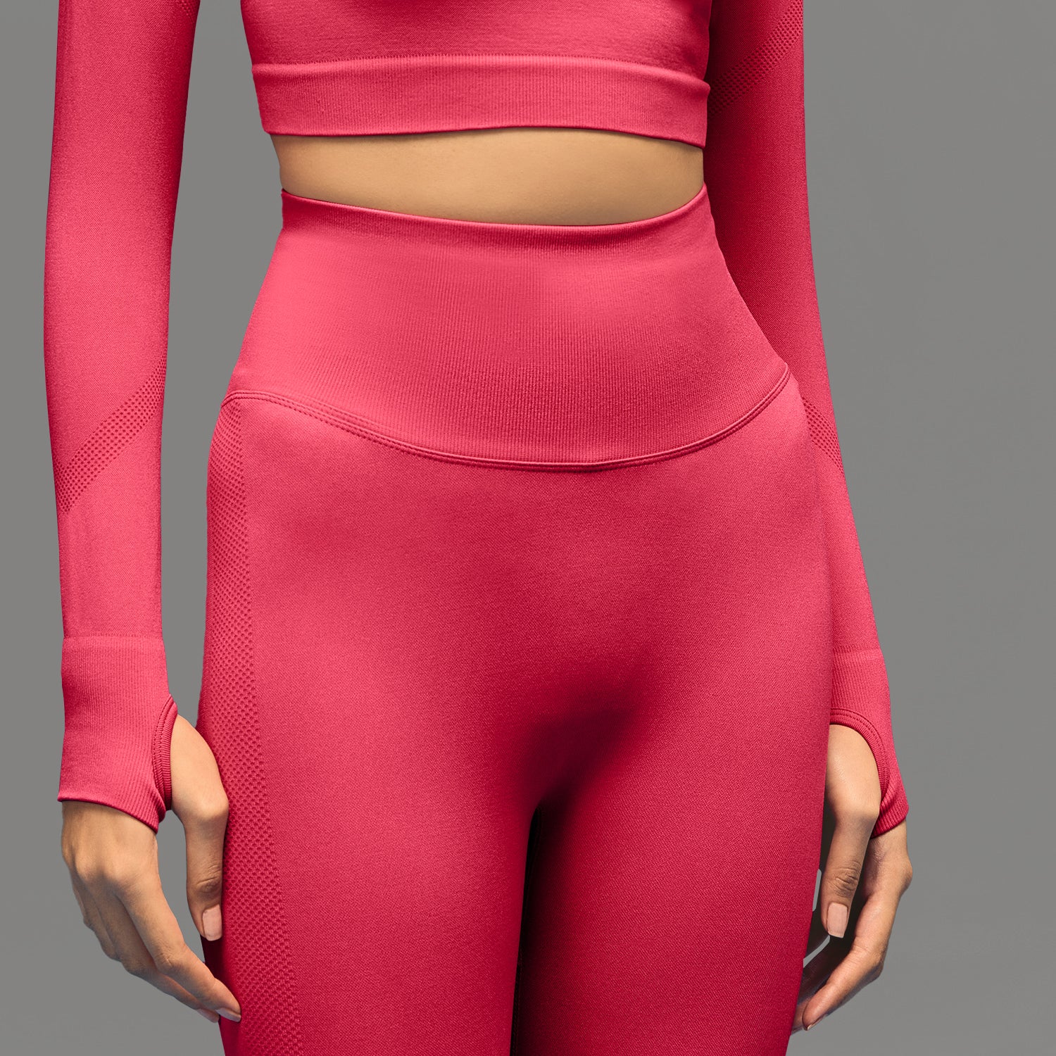 Limitless Snatched Ruched back Legging- Pink