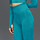 Limitless Snatched Ruched back Legging- Green