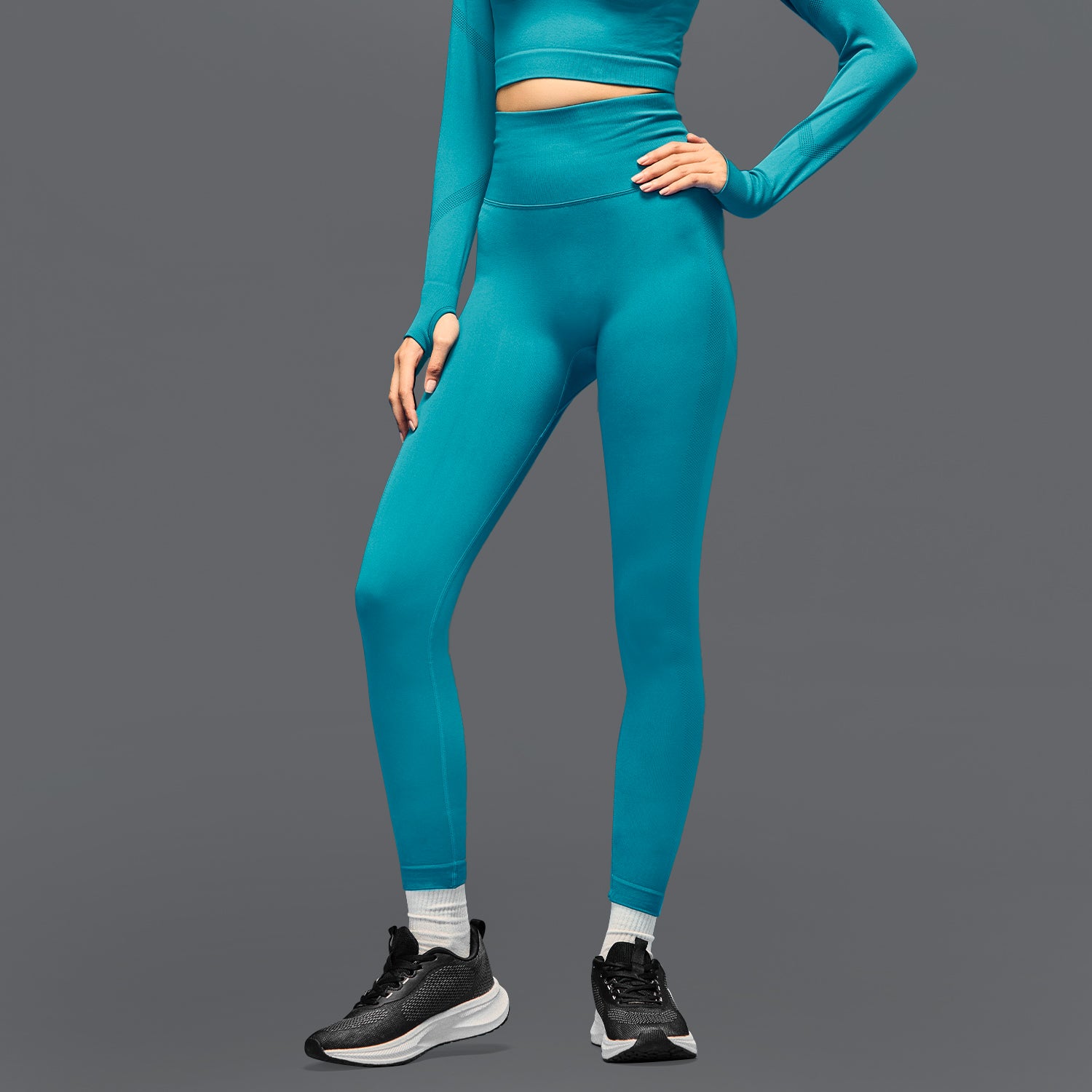 Limitless Snatched Ruched back Legging- Green