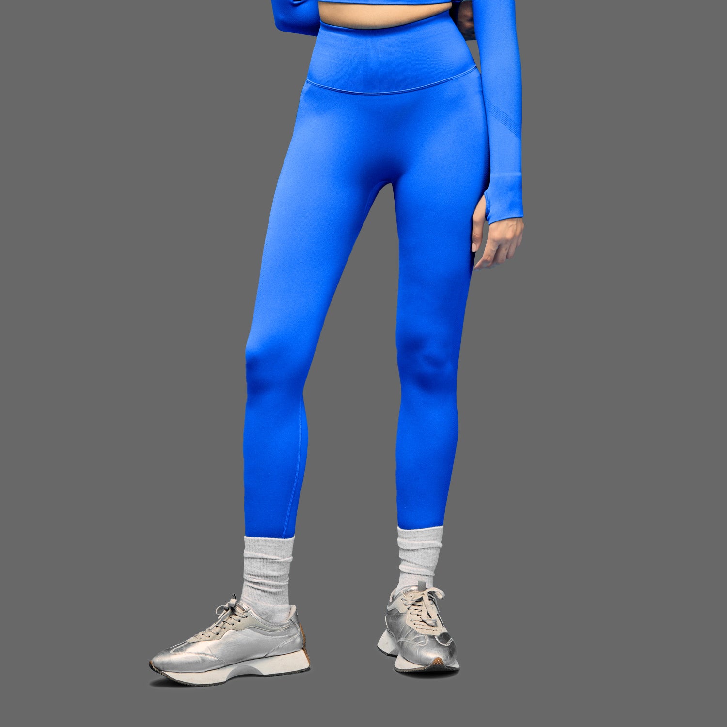 Limitless Snatched Ruched back Legging- Royal blue