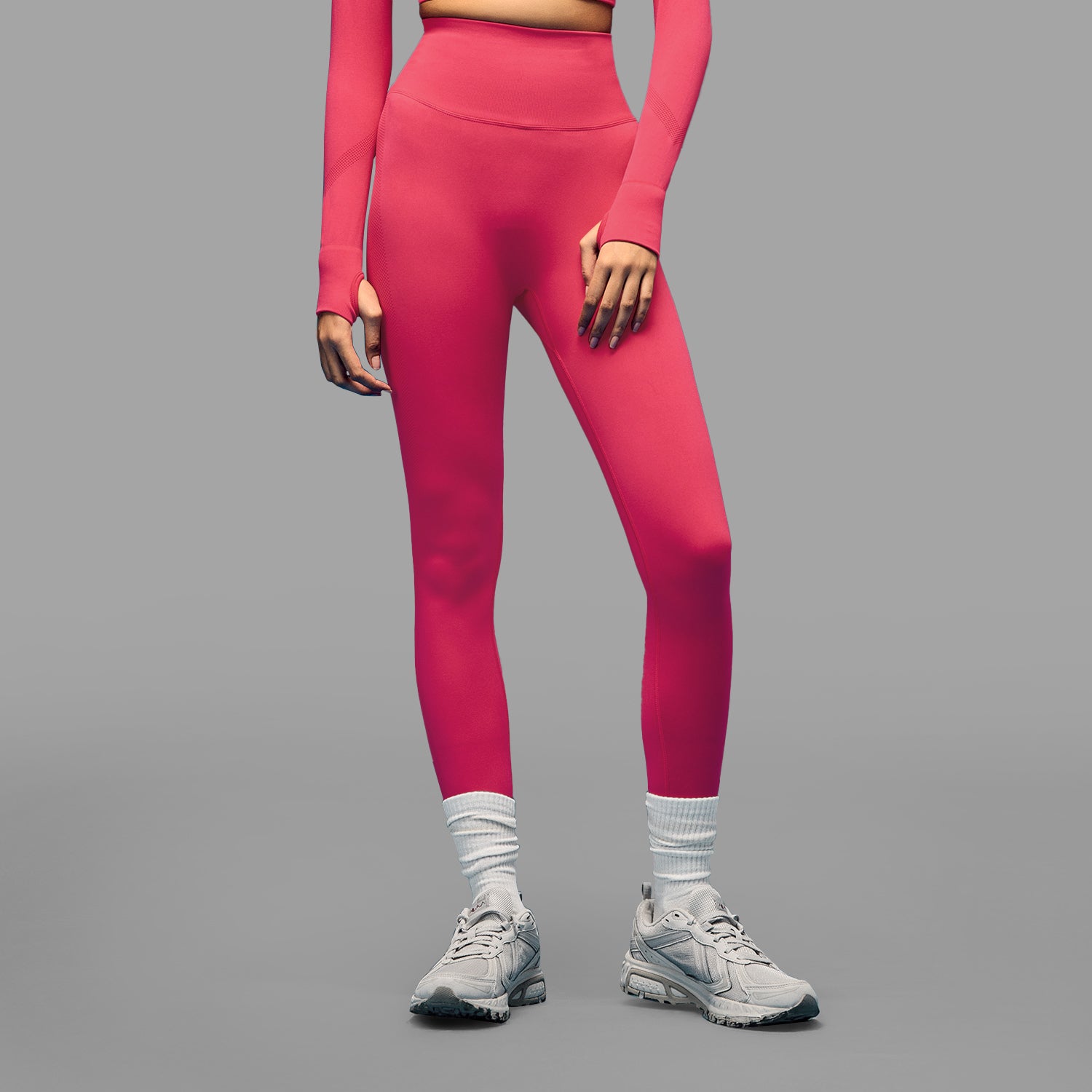 Limitless Snatched Ruched back Legging- Pink