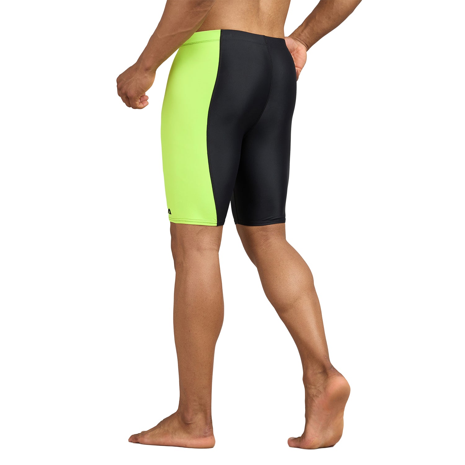 Swimwear Jammer for Men -  Black/Yellow