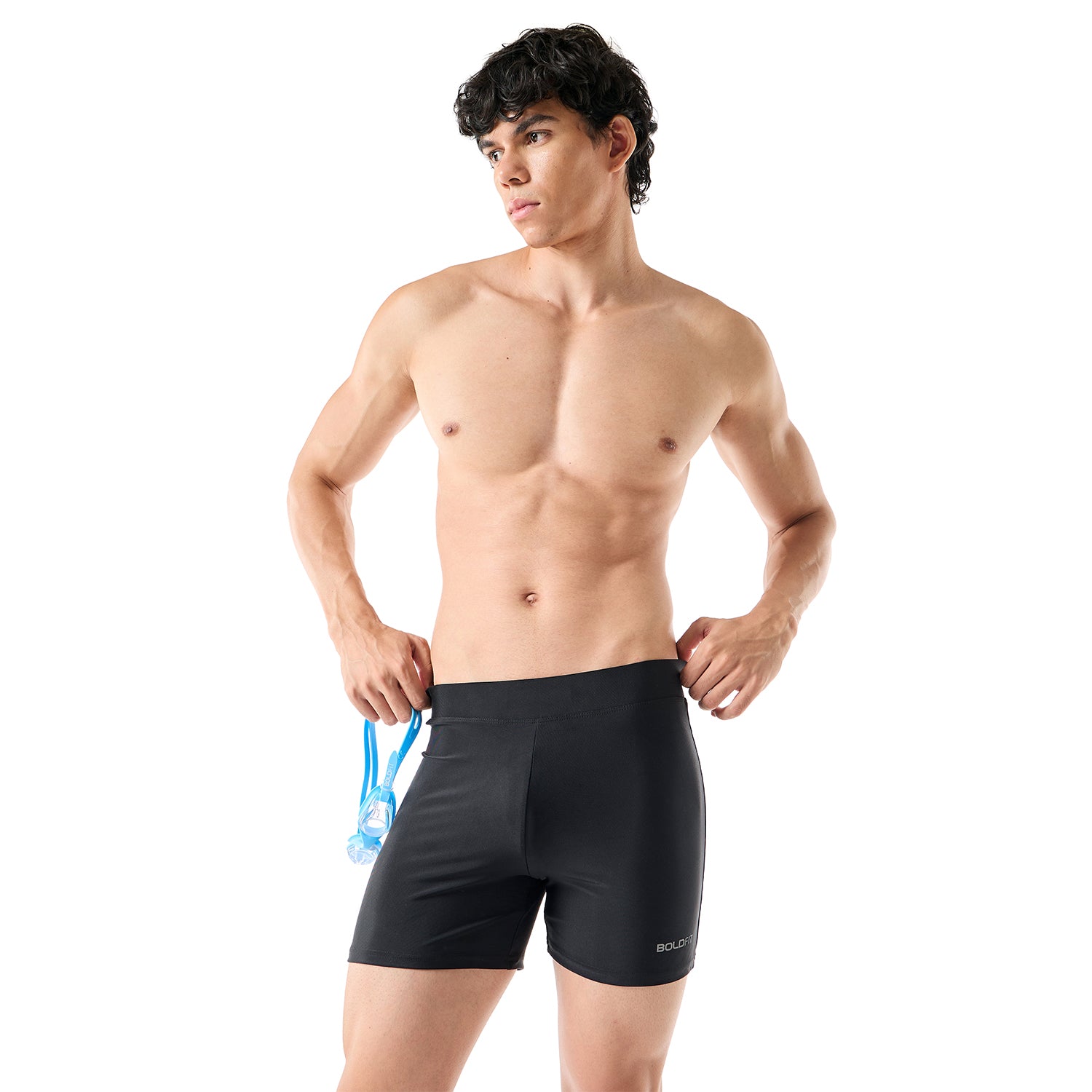 Swim Shorts for Men - Black