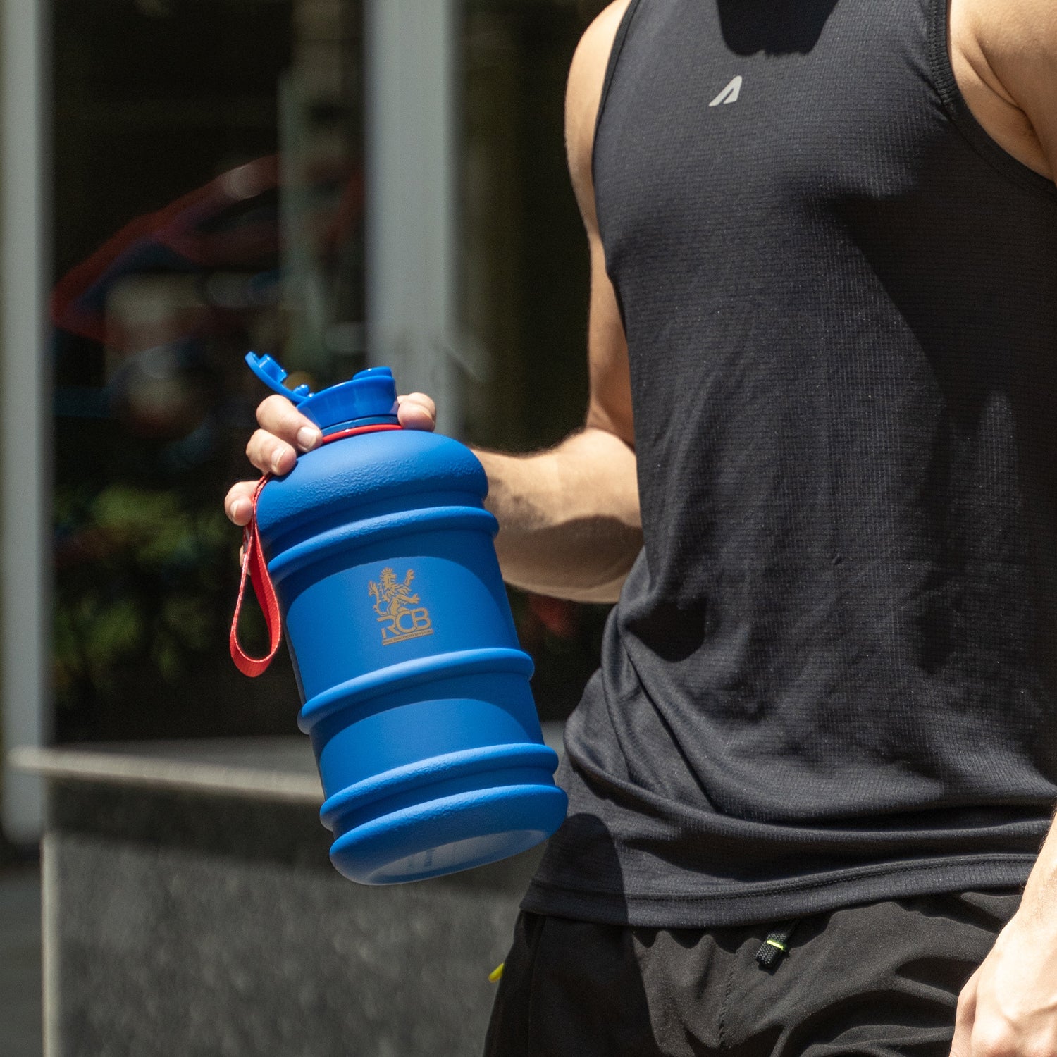 Official RCB 2.2L Gallon Bottle - Blue