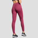 LIMITLESS NYLOFLEX HIGH RISE TIGHTS - Burgundy
