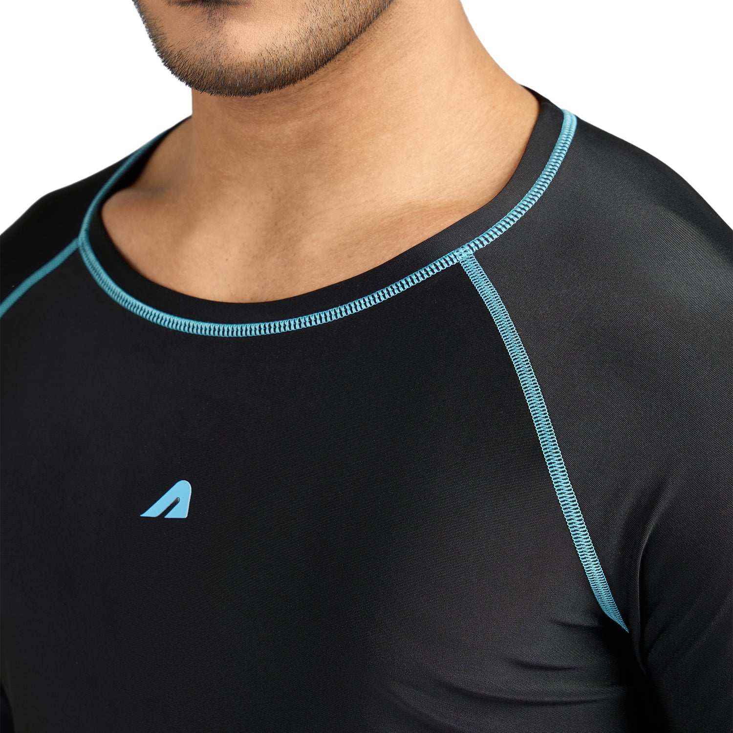 Swimwear Top for Men - Black