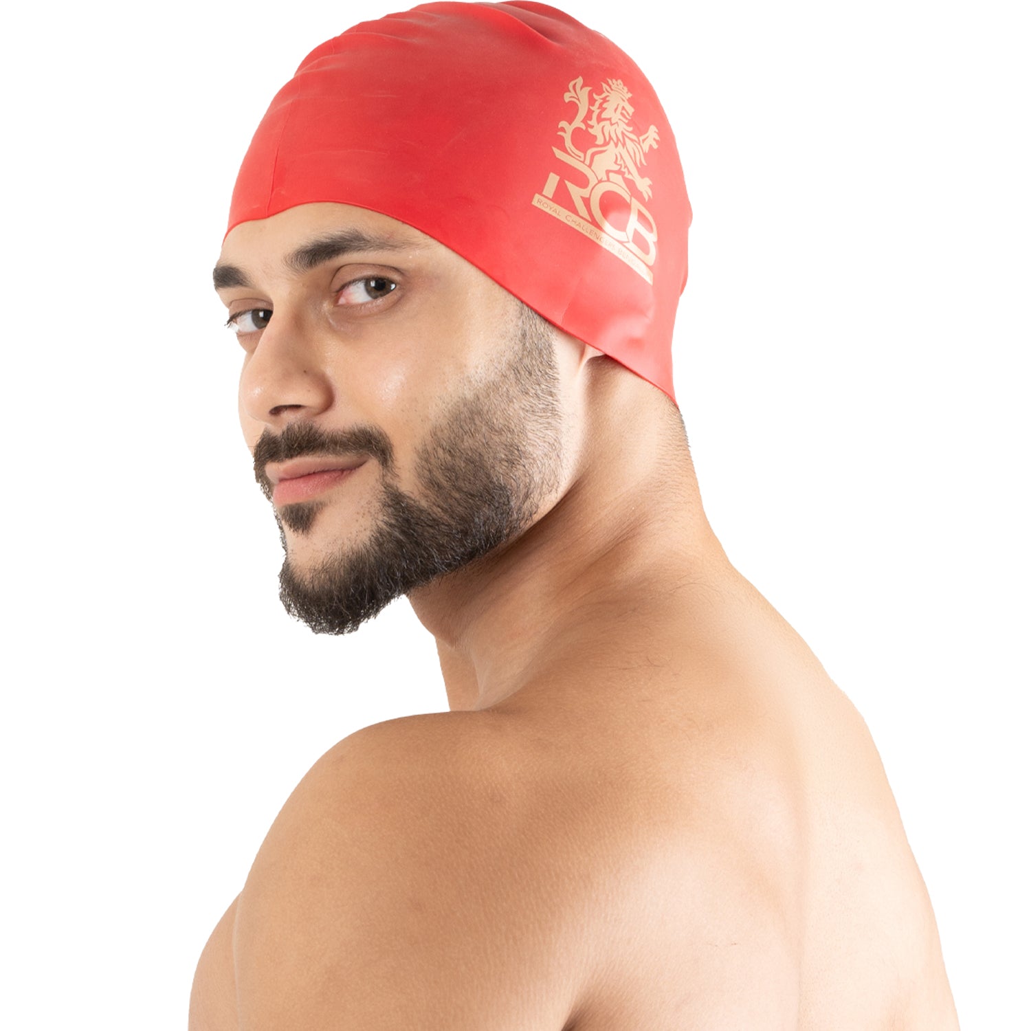 RCB Swimming Cap -  Red