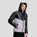 Storm Mens Puffer Jacket - Grey/Black