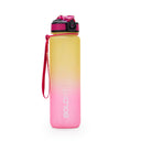 Aqua Motivational Bottle Yellow Pink - 1L