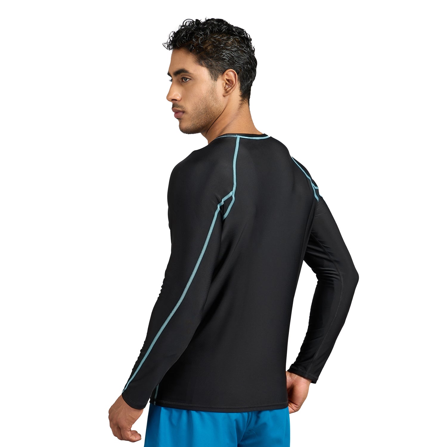 Swimwear Top for Men - Black