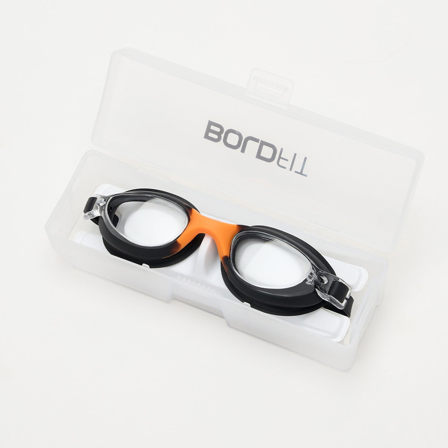 Boldfit Swimming Goggles Black Orange