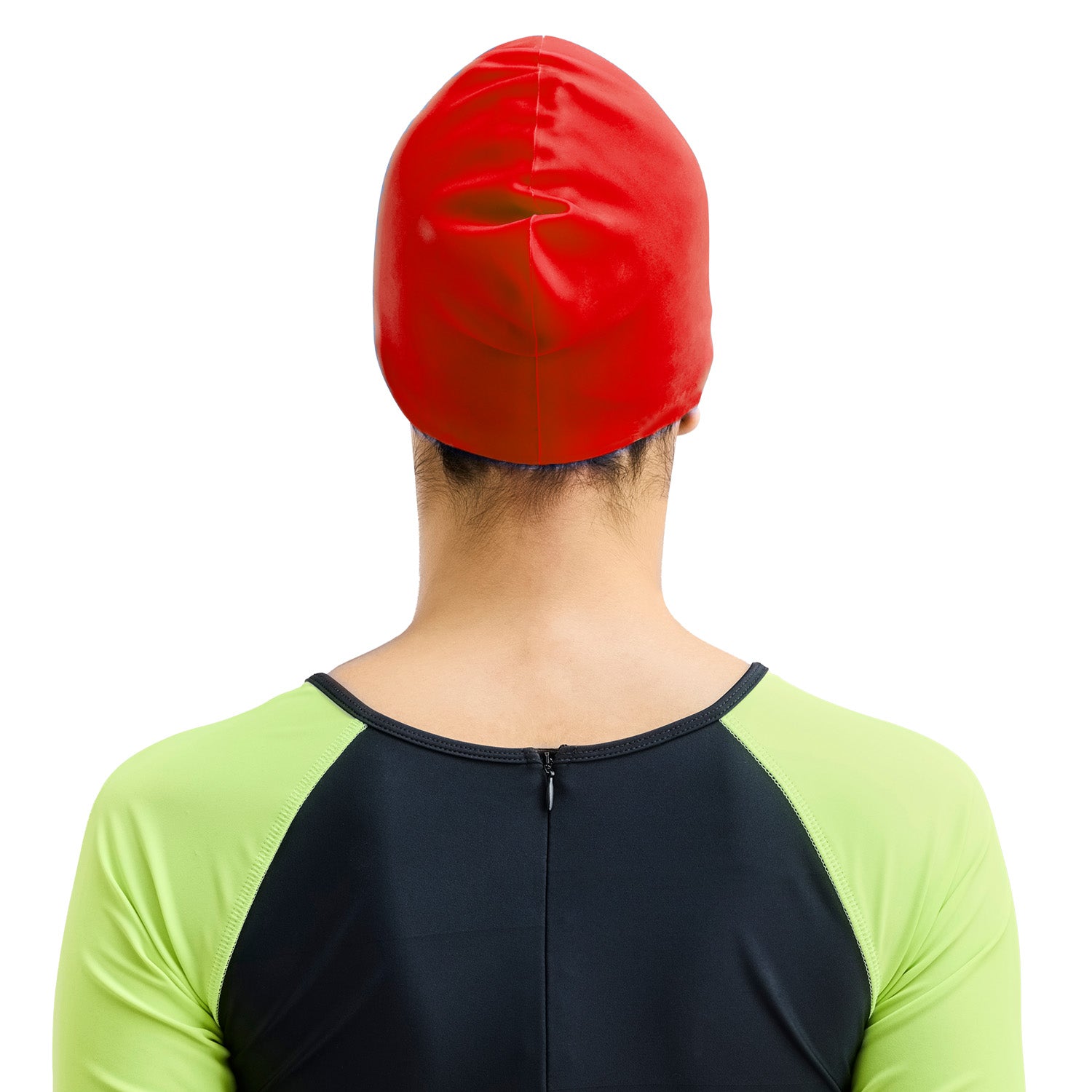 AquaFlex Swim Cap - Red