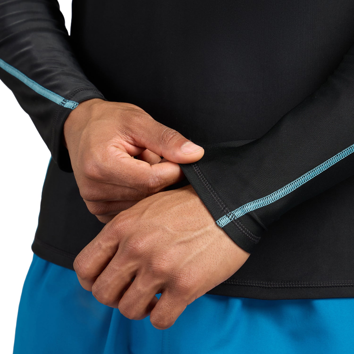 Swimwear Top for Men - Black