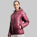 Polar Womens Puffer Jacket - Windsor Wine