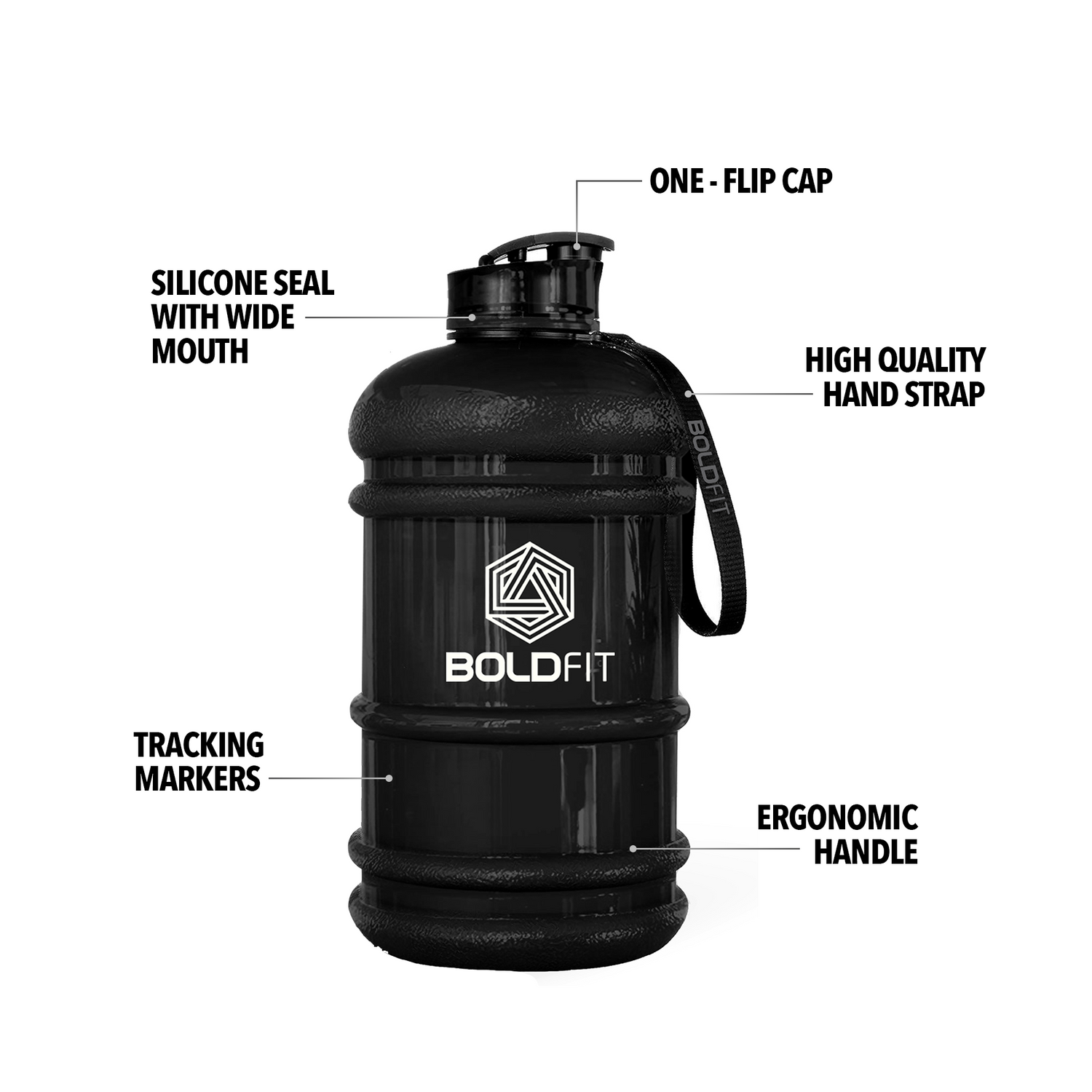 Gallon Water Bottle - Green