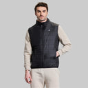 Alpine Mens Sleeveless Jacket - Black