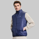 Alpine Mens Sleeveless Jacket - Navy Blue