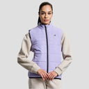 Alpine Womens Sleeveless Jacket - Lilac