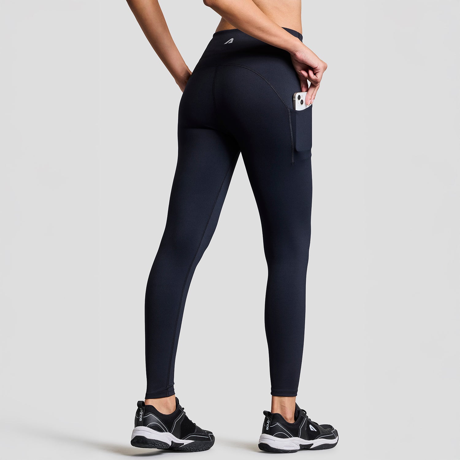 LIMITLESS NYLOFLEX HIGH RISE TIGHTS - Black