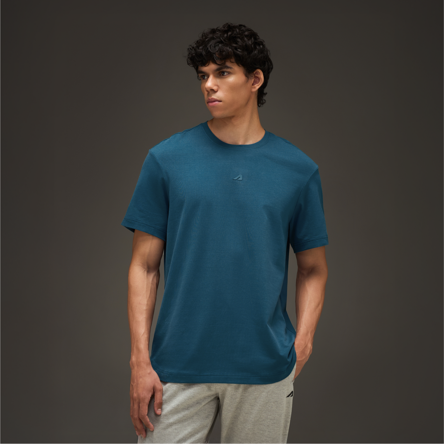 Essential Cotton T-Shirt Airforce Blue