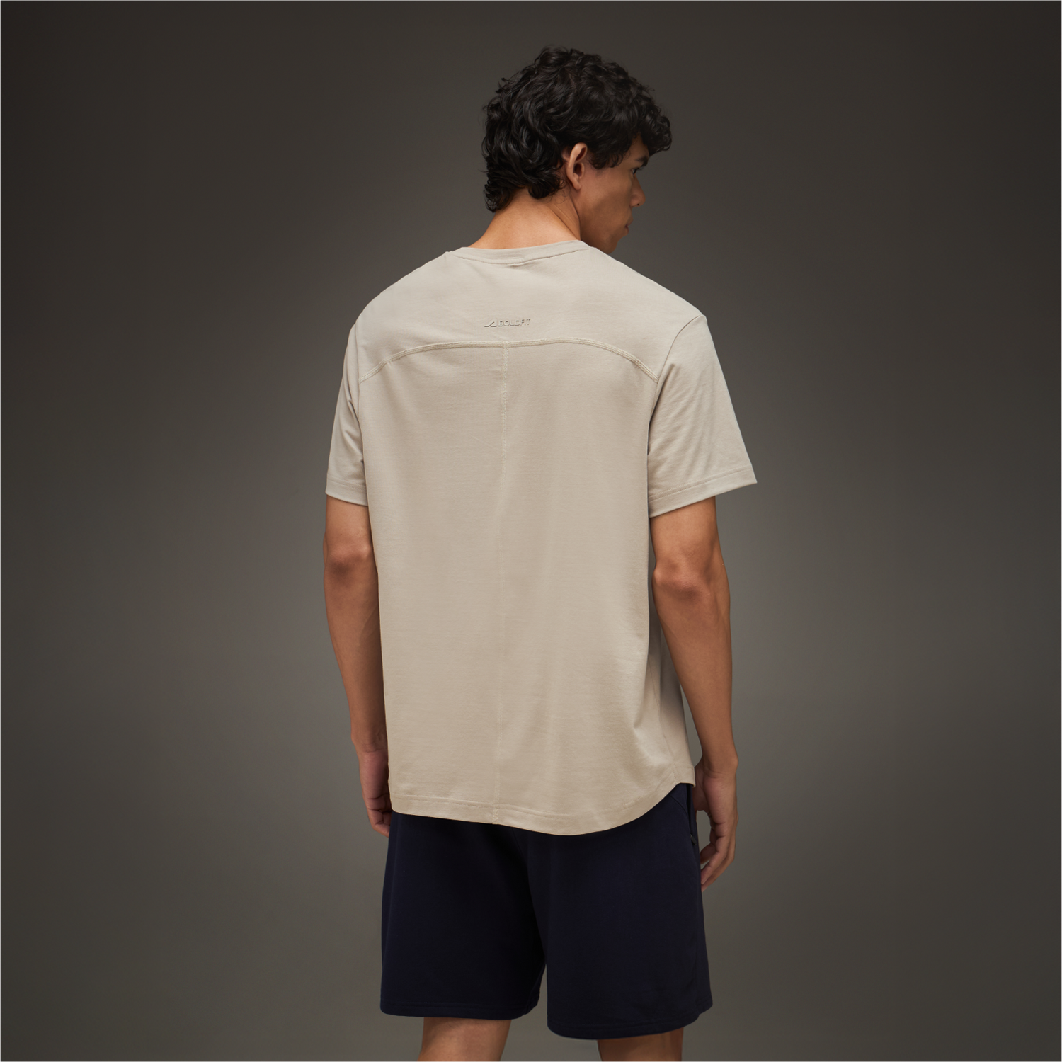 Essential Cotton T-Shirt Beige