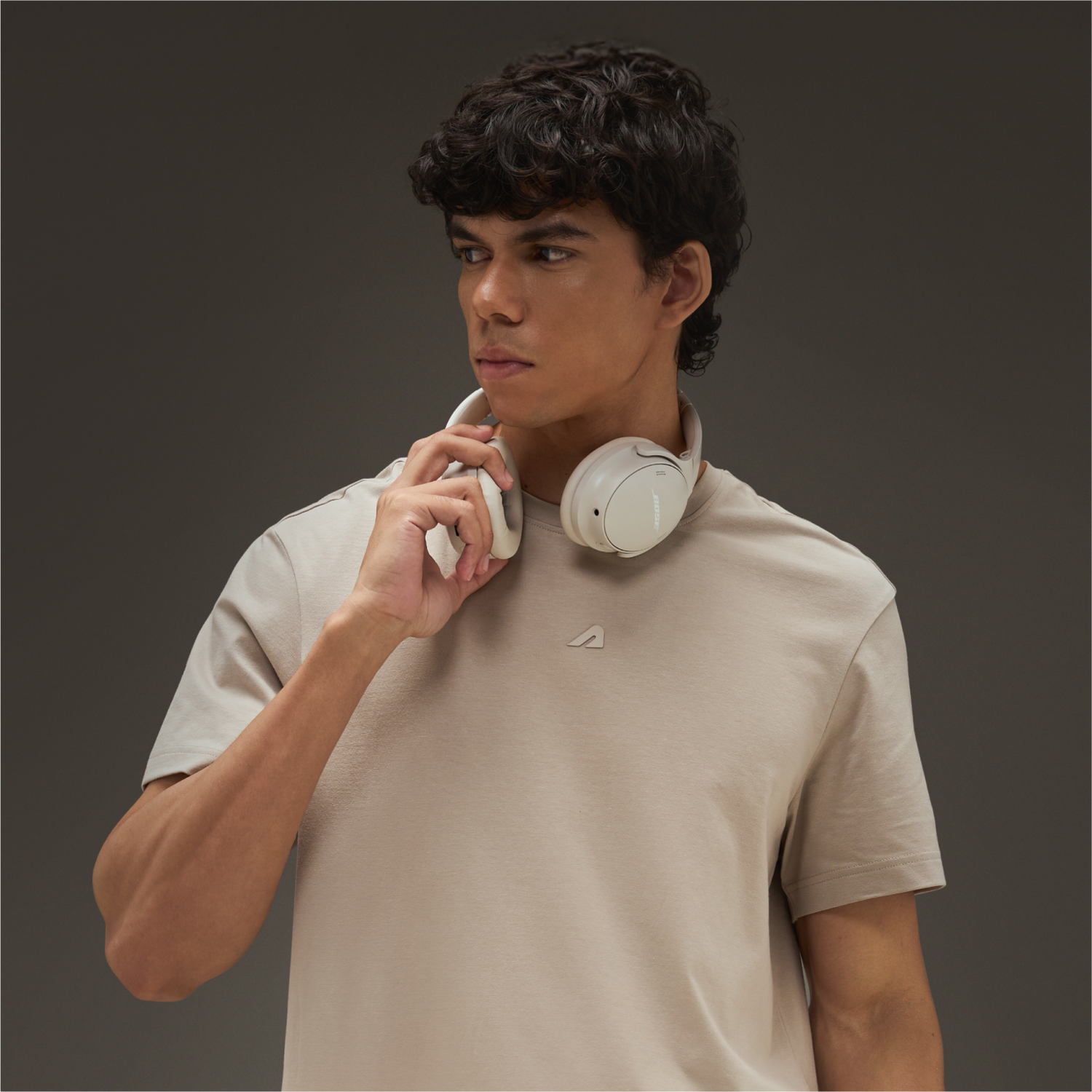 Essential Cotton T-Shirt Beige