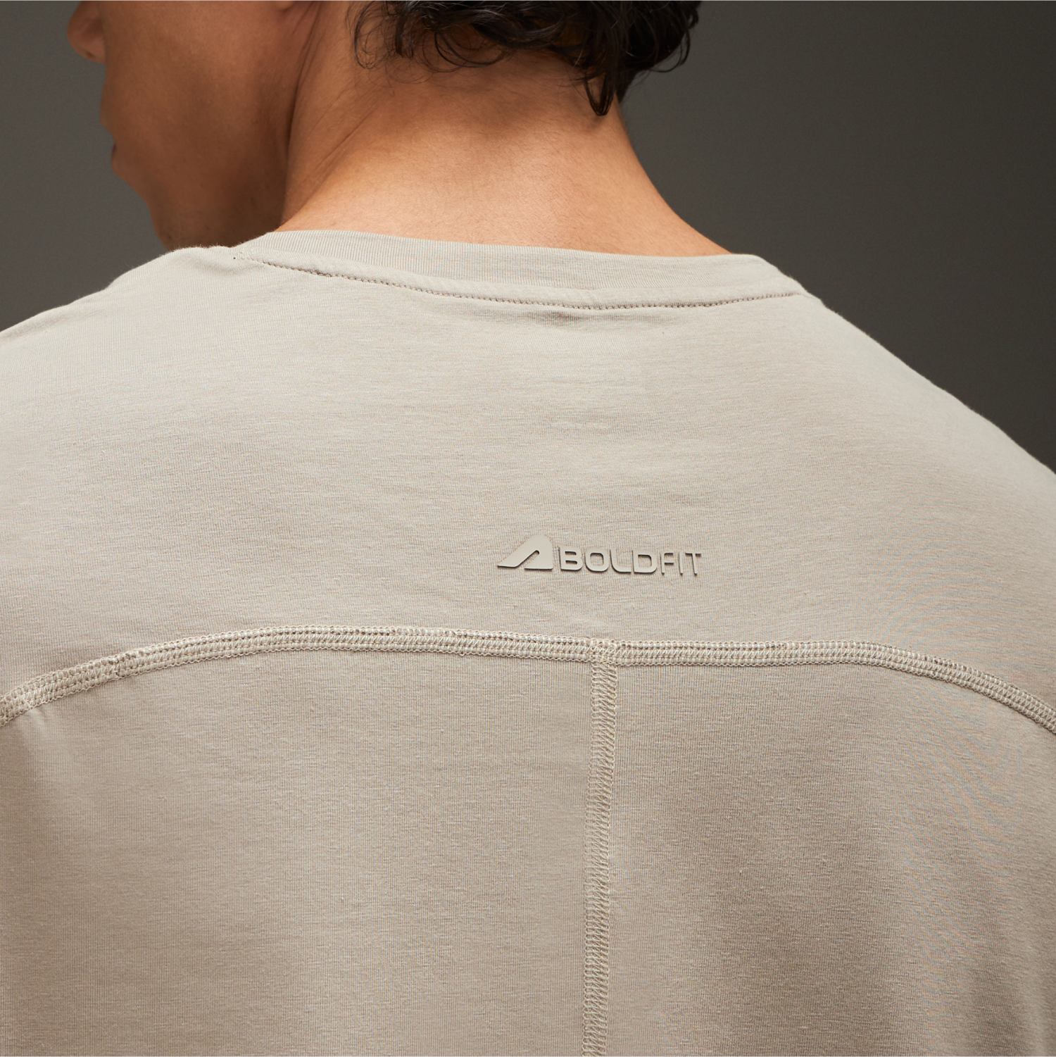 Essential Cotton T-Shirt Beige