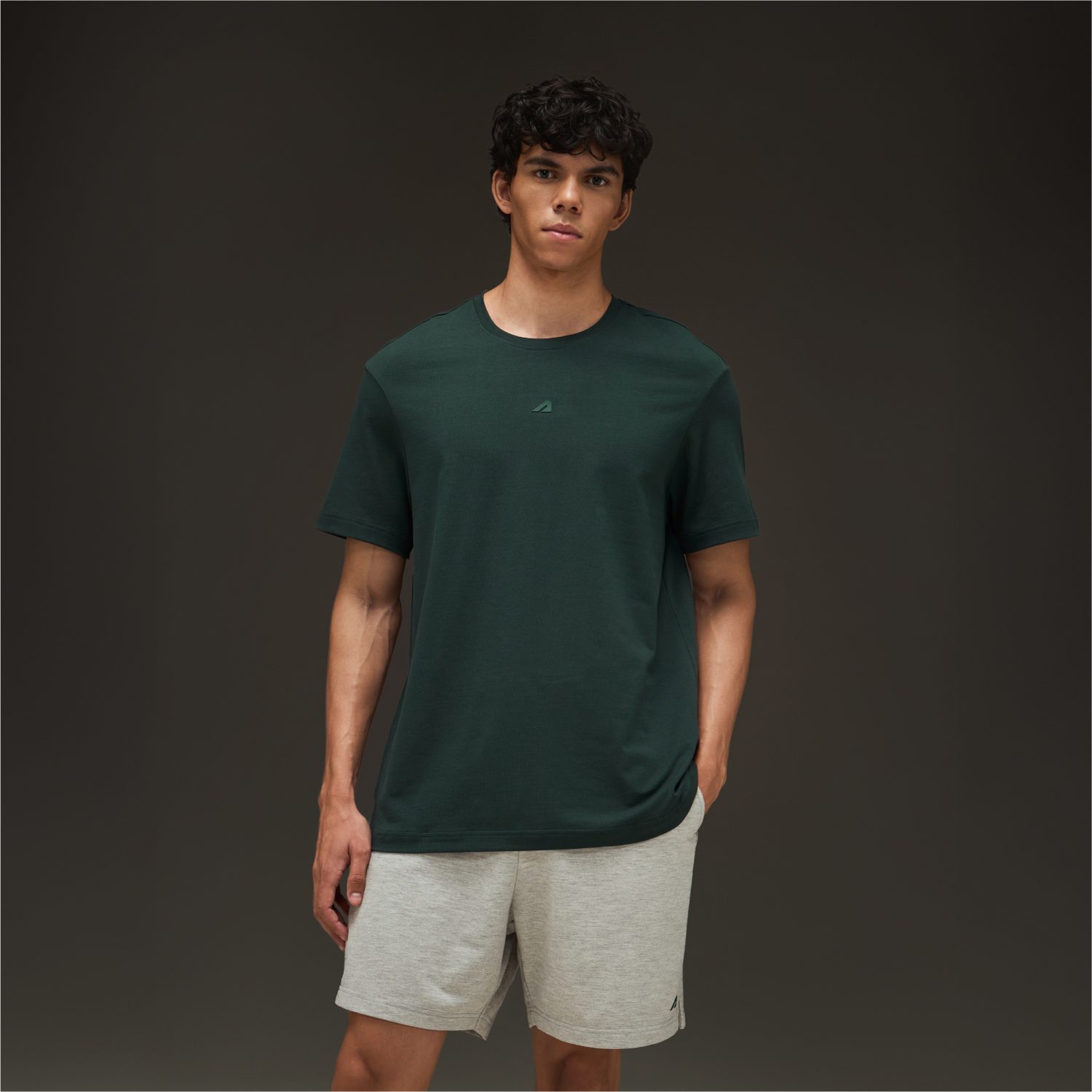 Essential Cotton T-Shirt  Bottlegreen