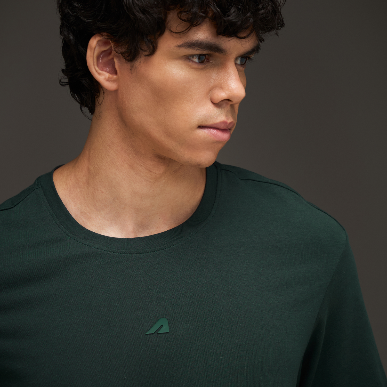 Essential Cotton T-Shirt  Bottlegreen