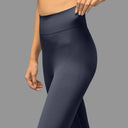 Limitless snatched ribbed waistband & Ruched back legging - GREY
