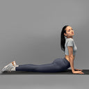 Limitless snatched ribbed waistband & Ruched back legging - GREY