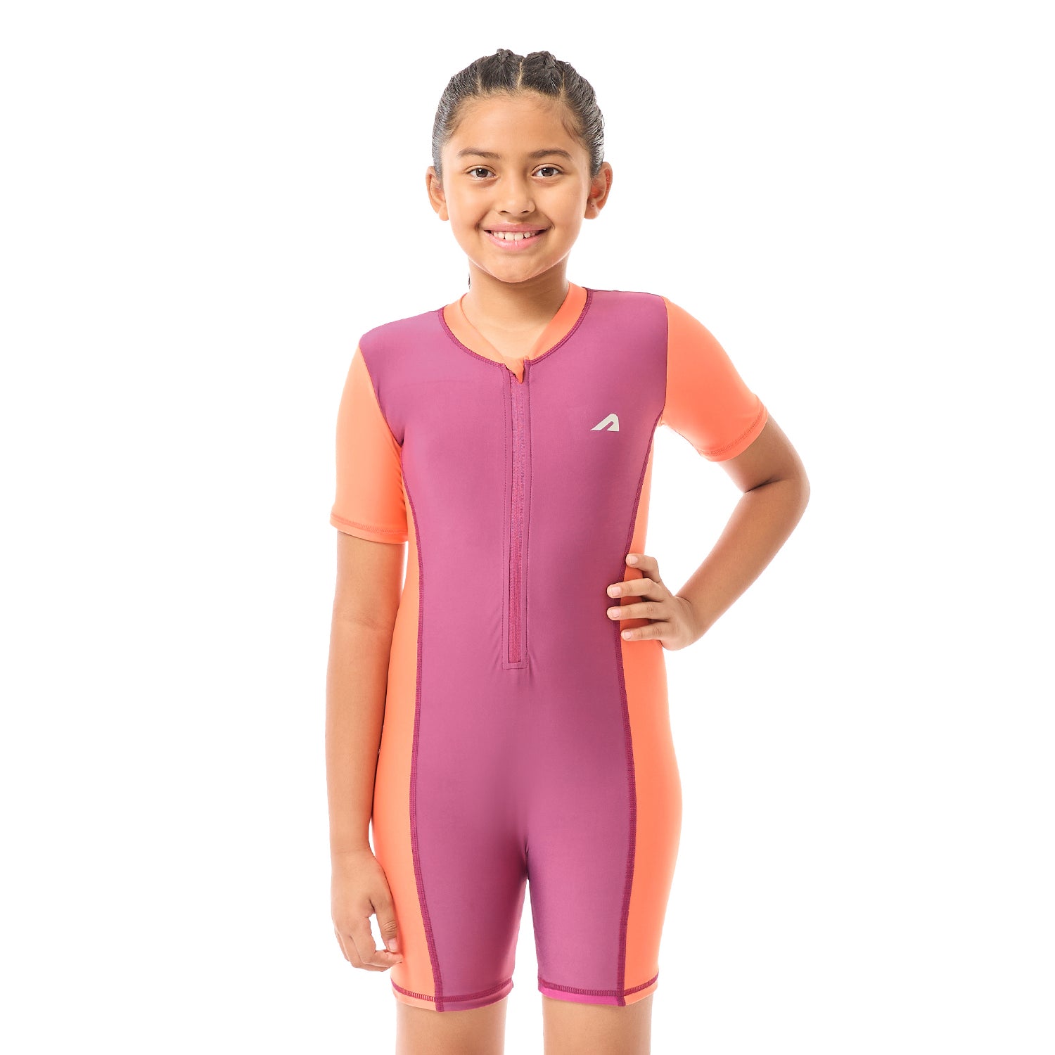 Swimwear for Girls - Berry/Orange