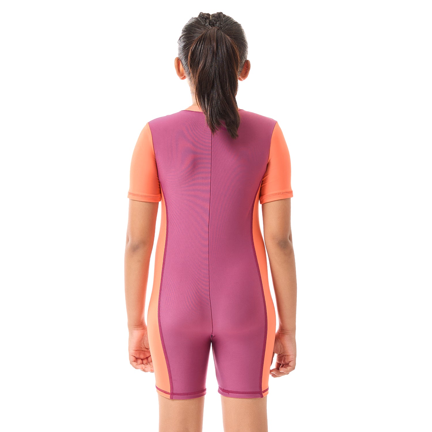 Swimwear for Girls - Berry/Orange