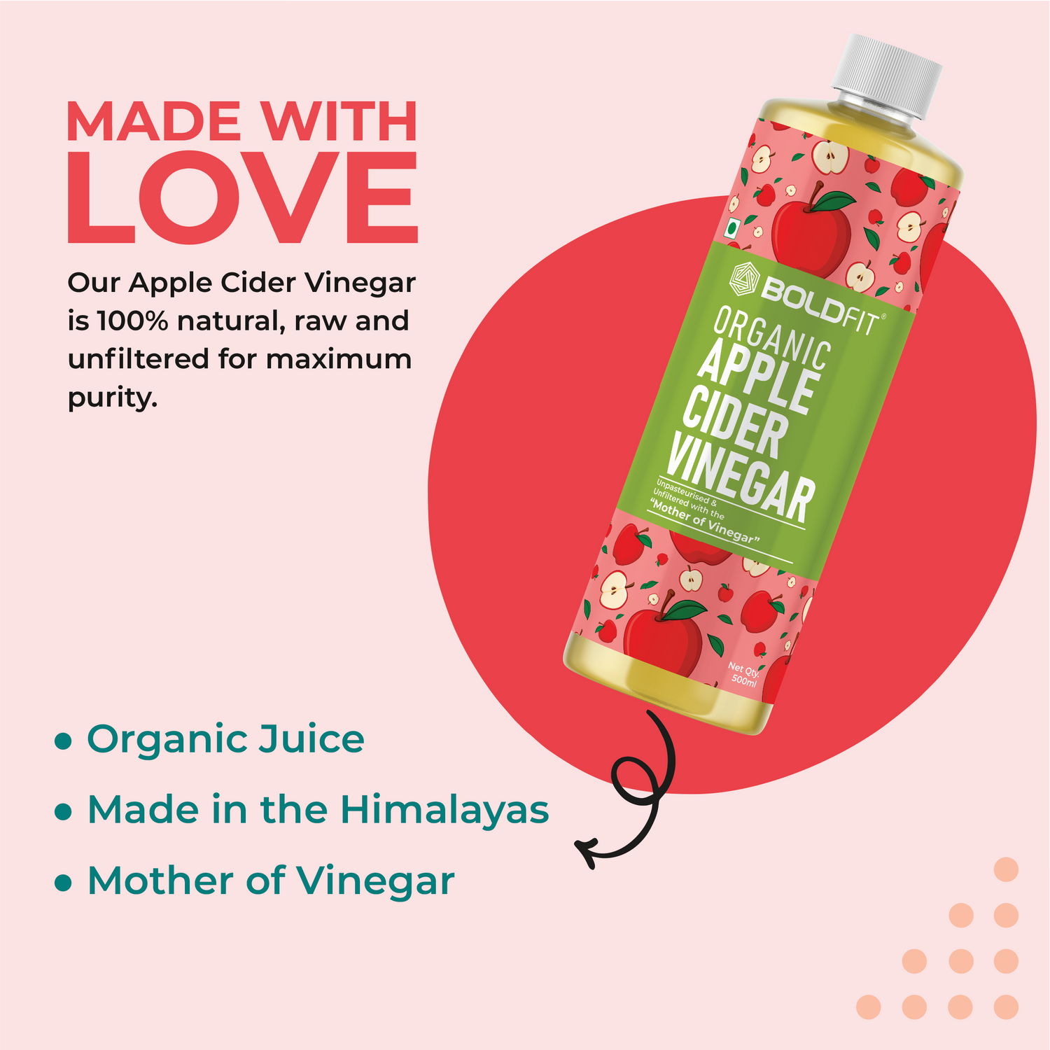 Raw Organic Apple Cider Vinegar