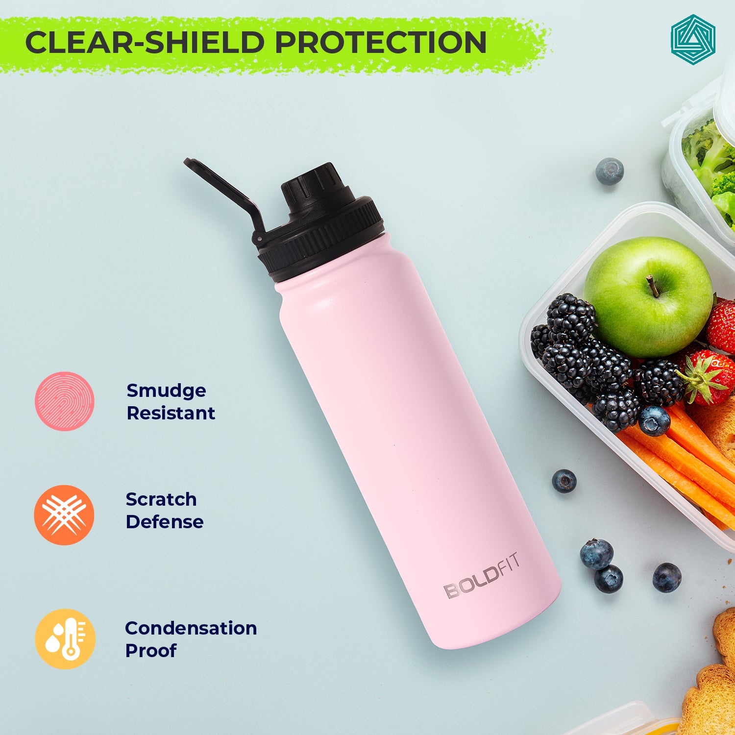 Stainless Steel Hot & Cold Water Bottle -800ml