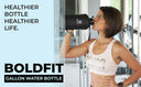 Gallon Water Bottle - Green