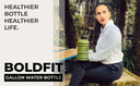 Gallon Water Bottle - Green