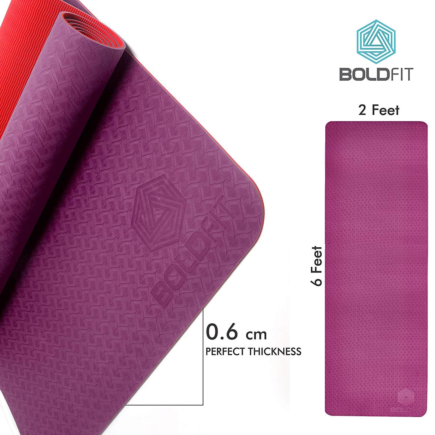 TPE Yoga Mat 6mm
